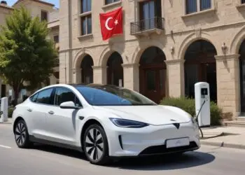 Electric Car in Turkey's roads