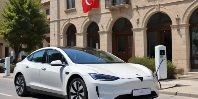 Electric Car in Turkey's roads