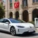 Electric Car in Turkey's roads
